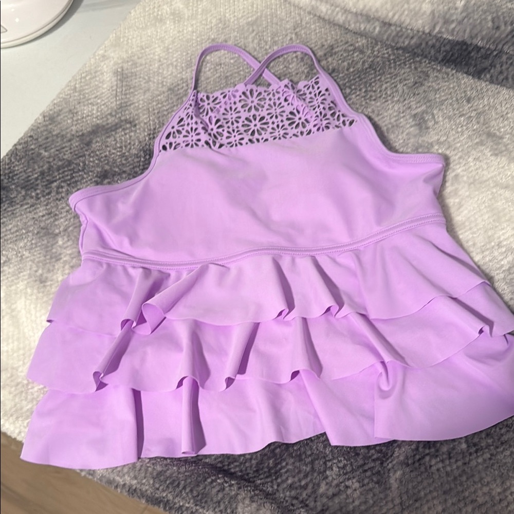 Purple Swim Tankini Set - Picture 2 of 7